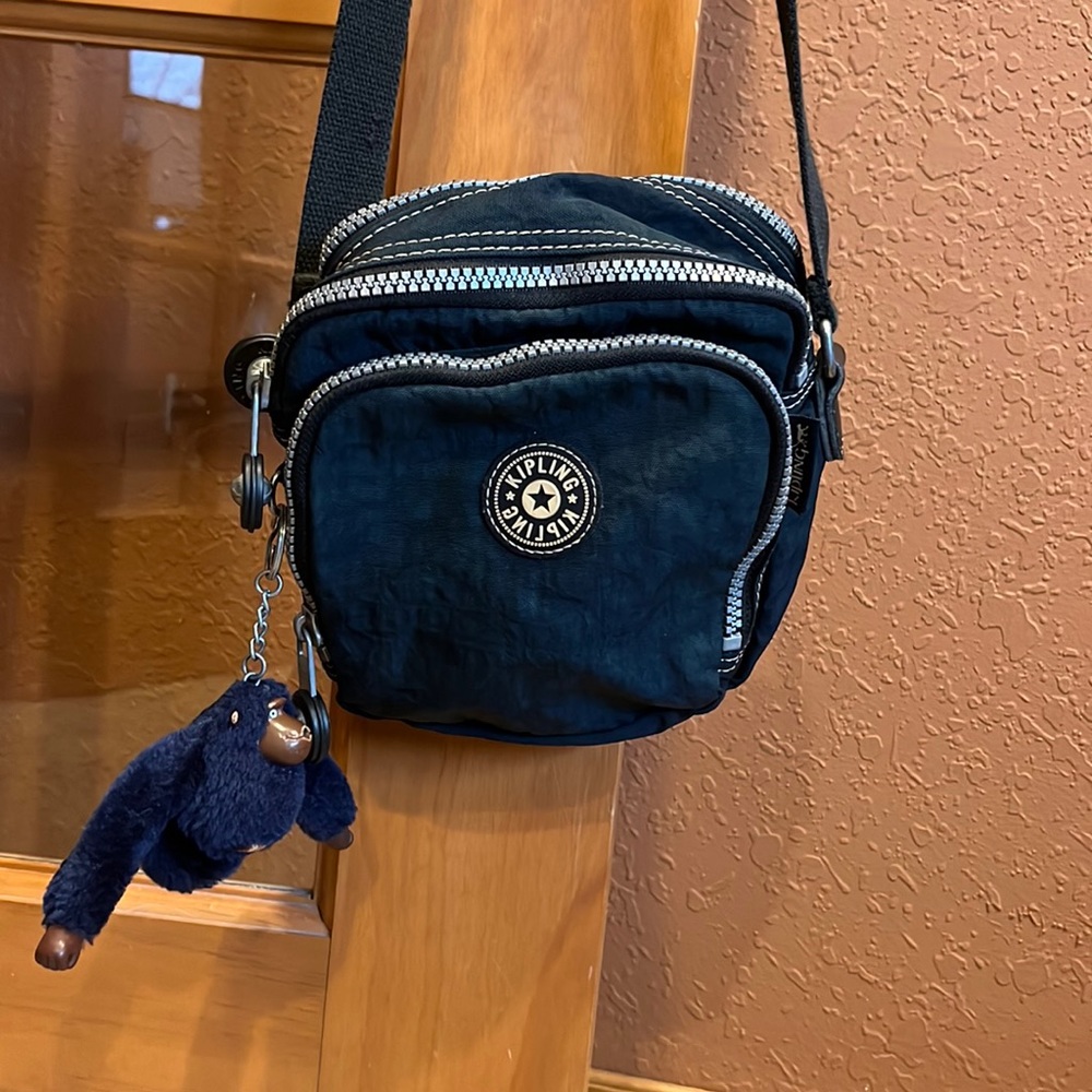 Navy blue Kipling Cross Body